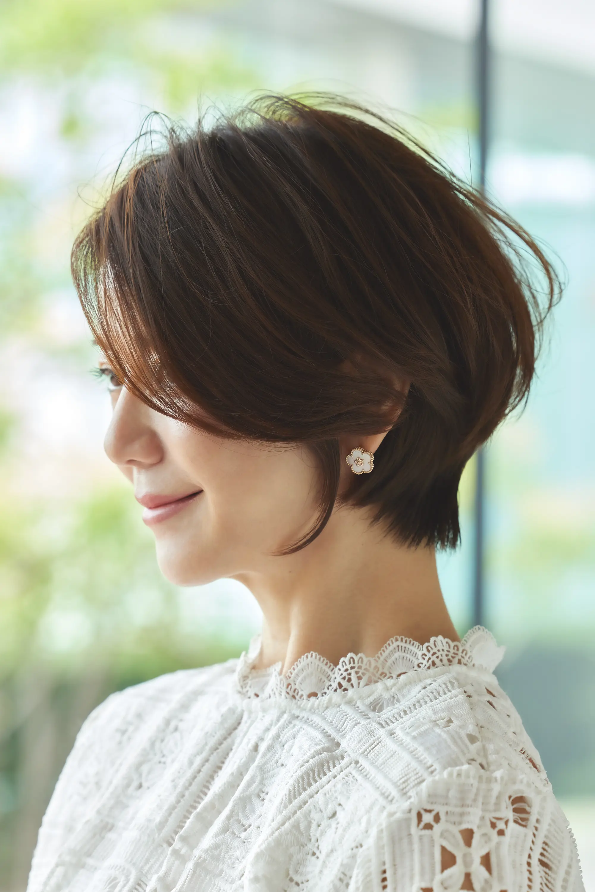 Webエクラ ショートヘアスタイルのポイント