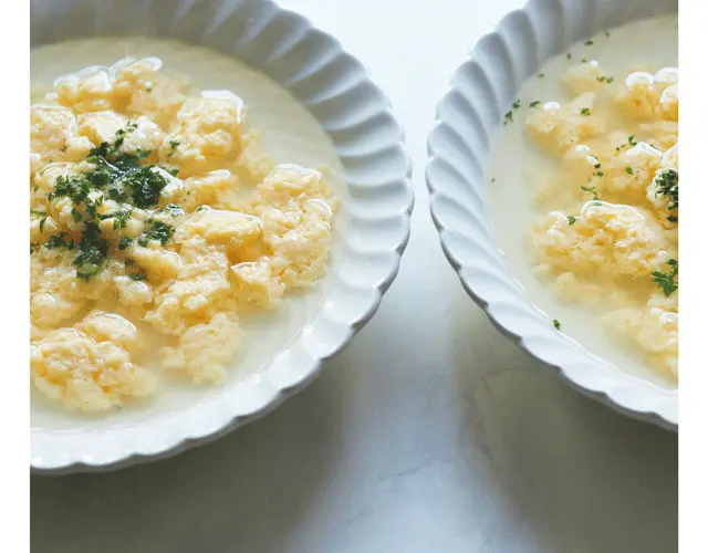 イタリア風ふんわり卵スープ