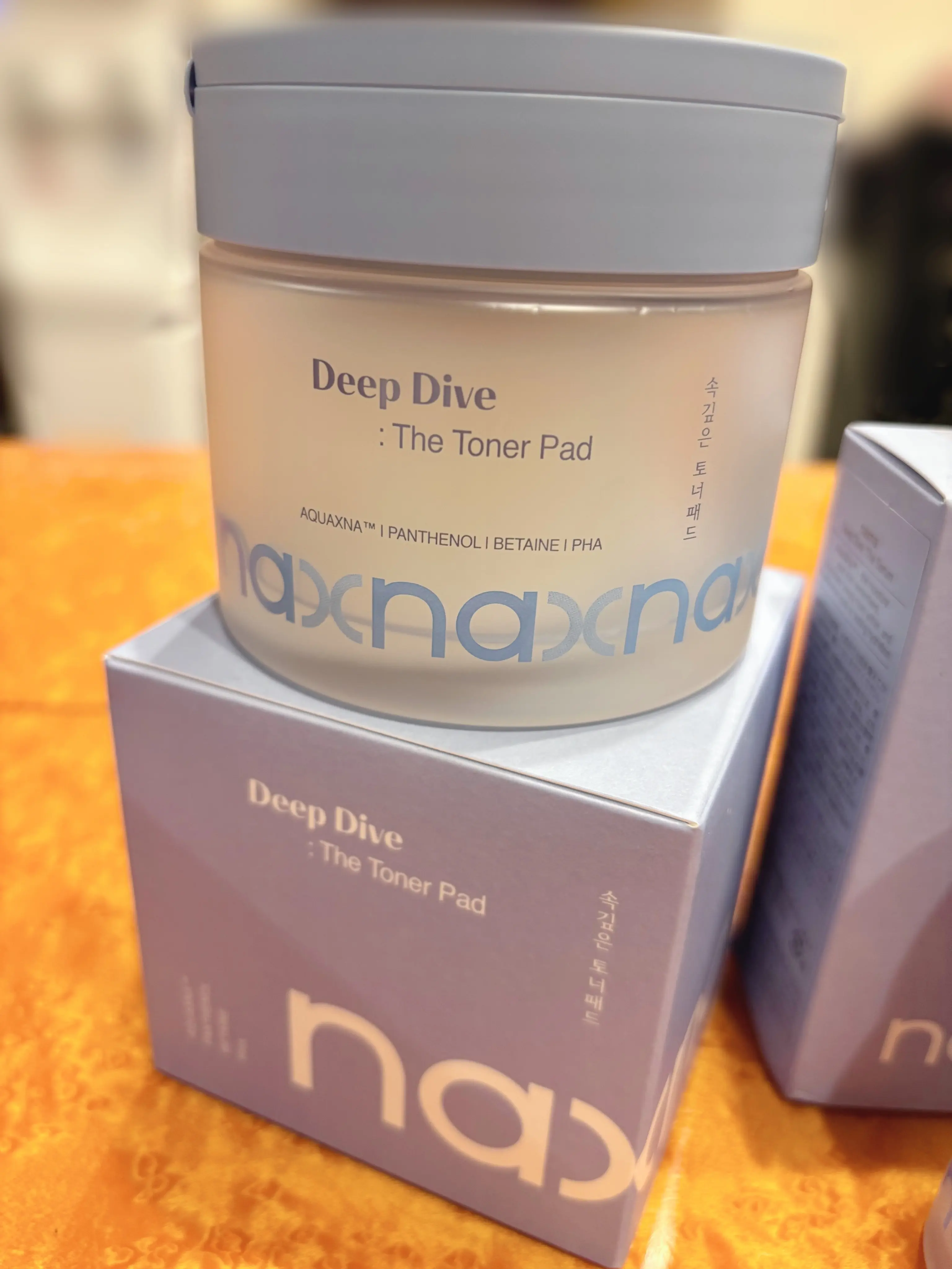 トナーパッド naxna ヒョンシク 日本初上陸 美容