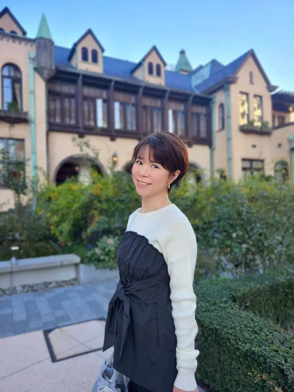 ふんわり&amp;スッキリコーデで年の瀬ランチ会へ_1_12