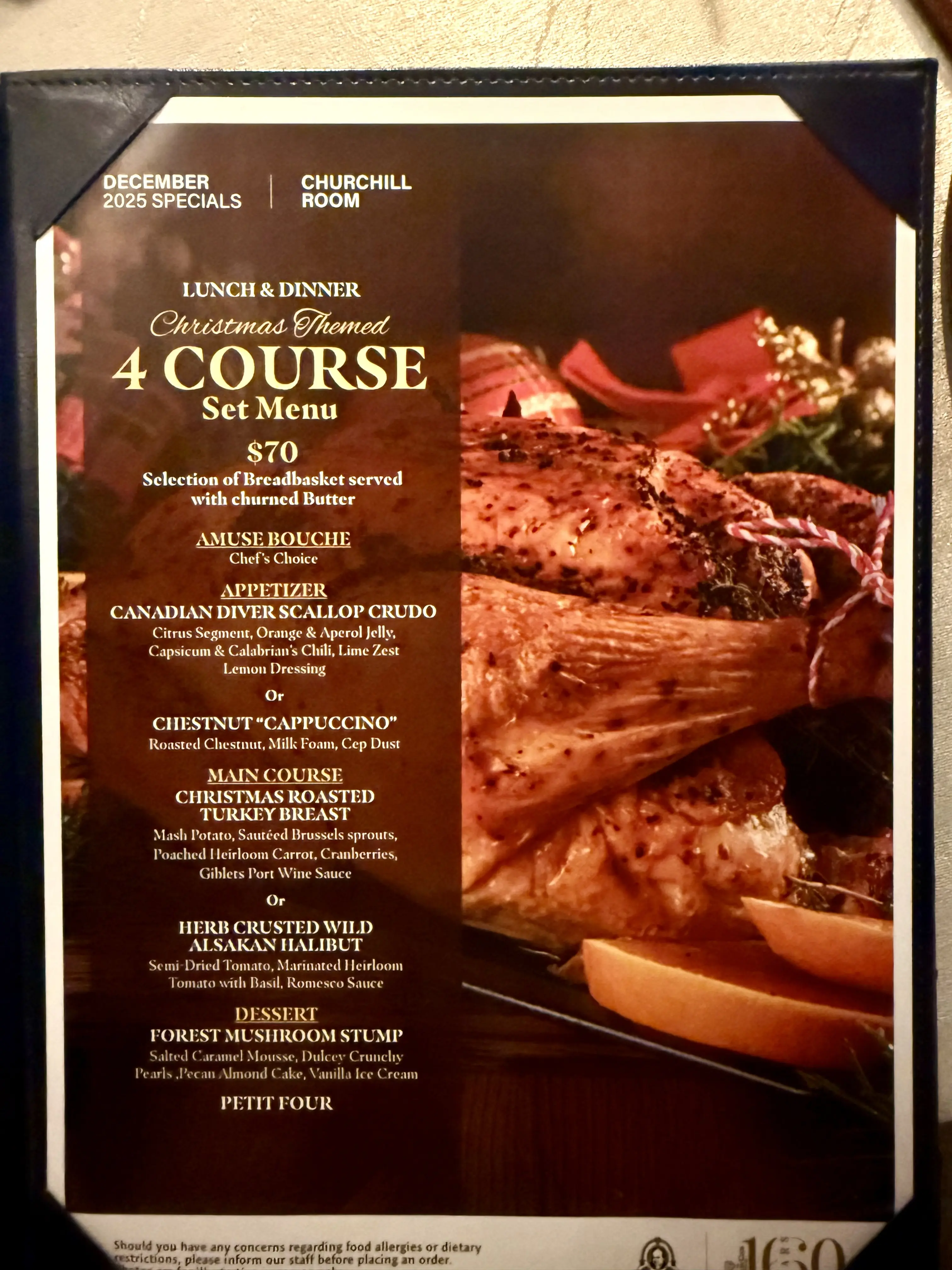 クリスマスメニュー