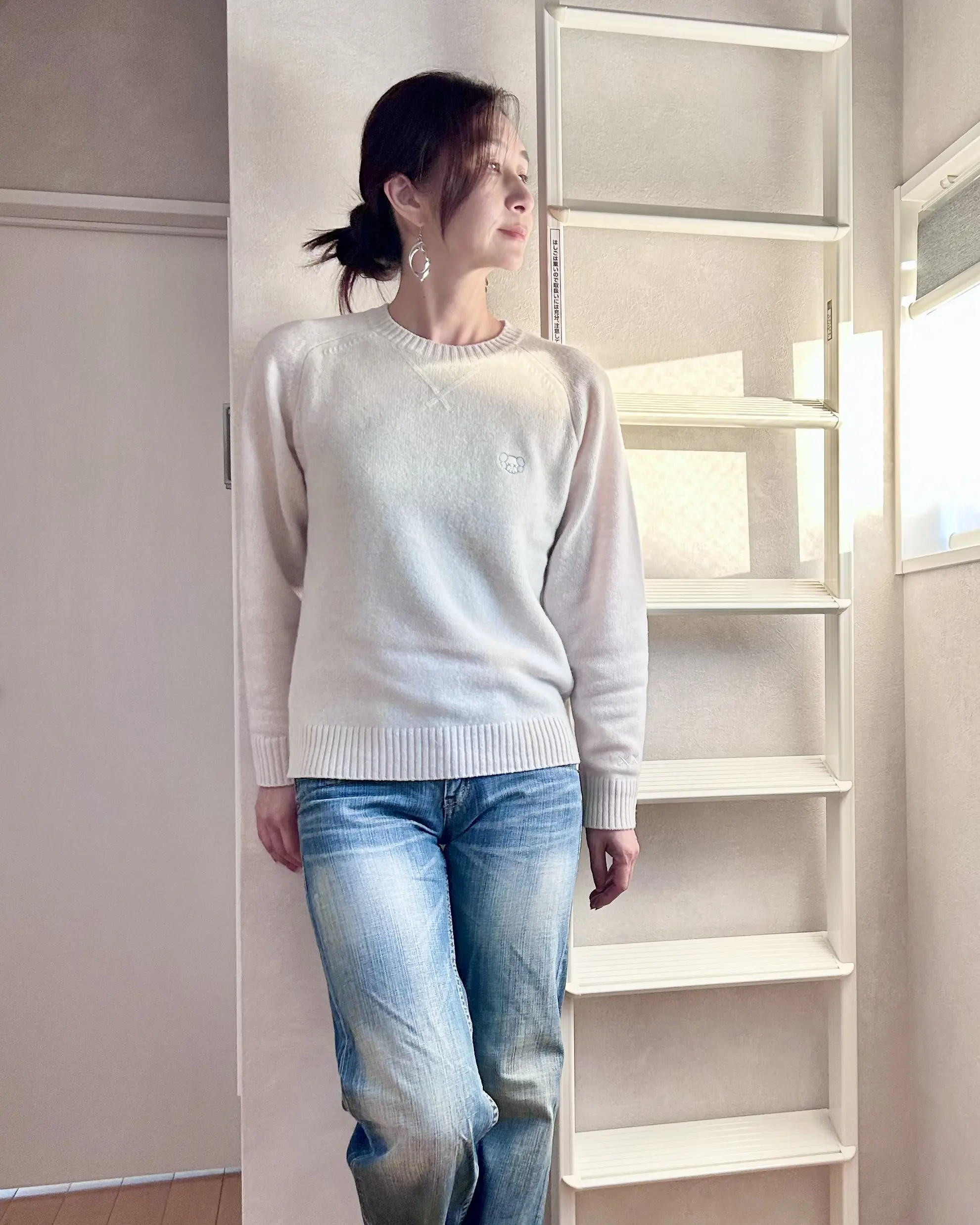 165cmXSでジャストサイズ