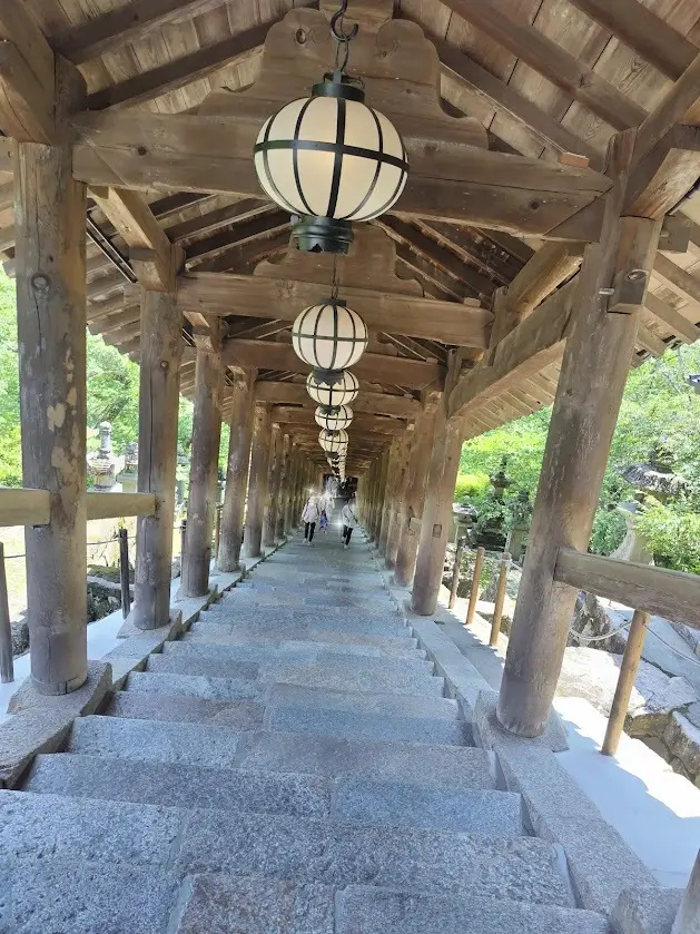 西国八番霊場　総本山 長谷寺　登廊