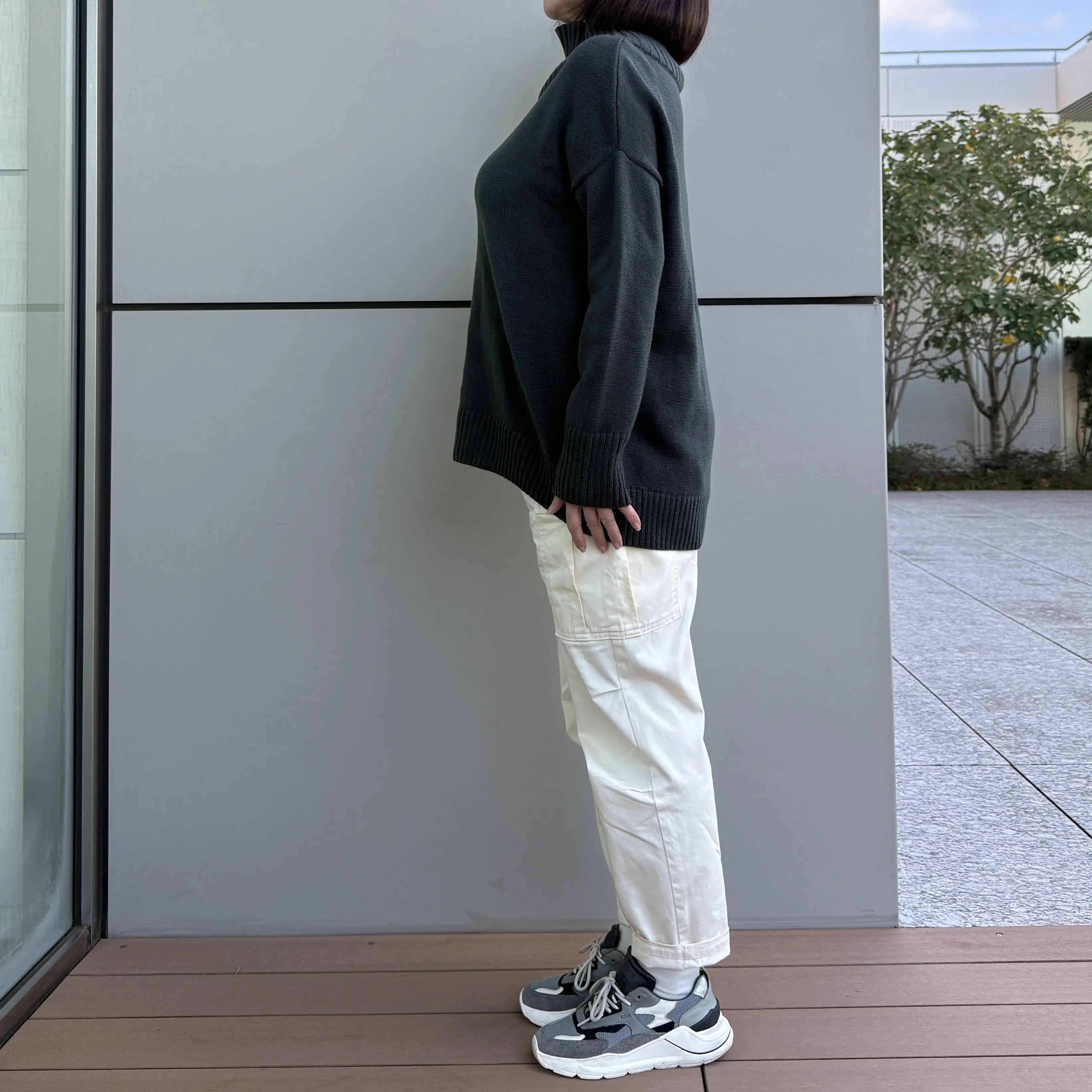 【50代 ファッション】売れ続けるのは理由がある！「E by éclat　ボトルネックニット」の魅力とは?【E by éclat ウォッチャー・Ｆ美の深掘りダイアリー】_1_7