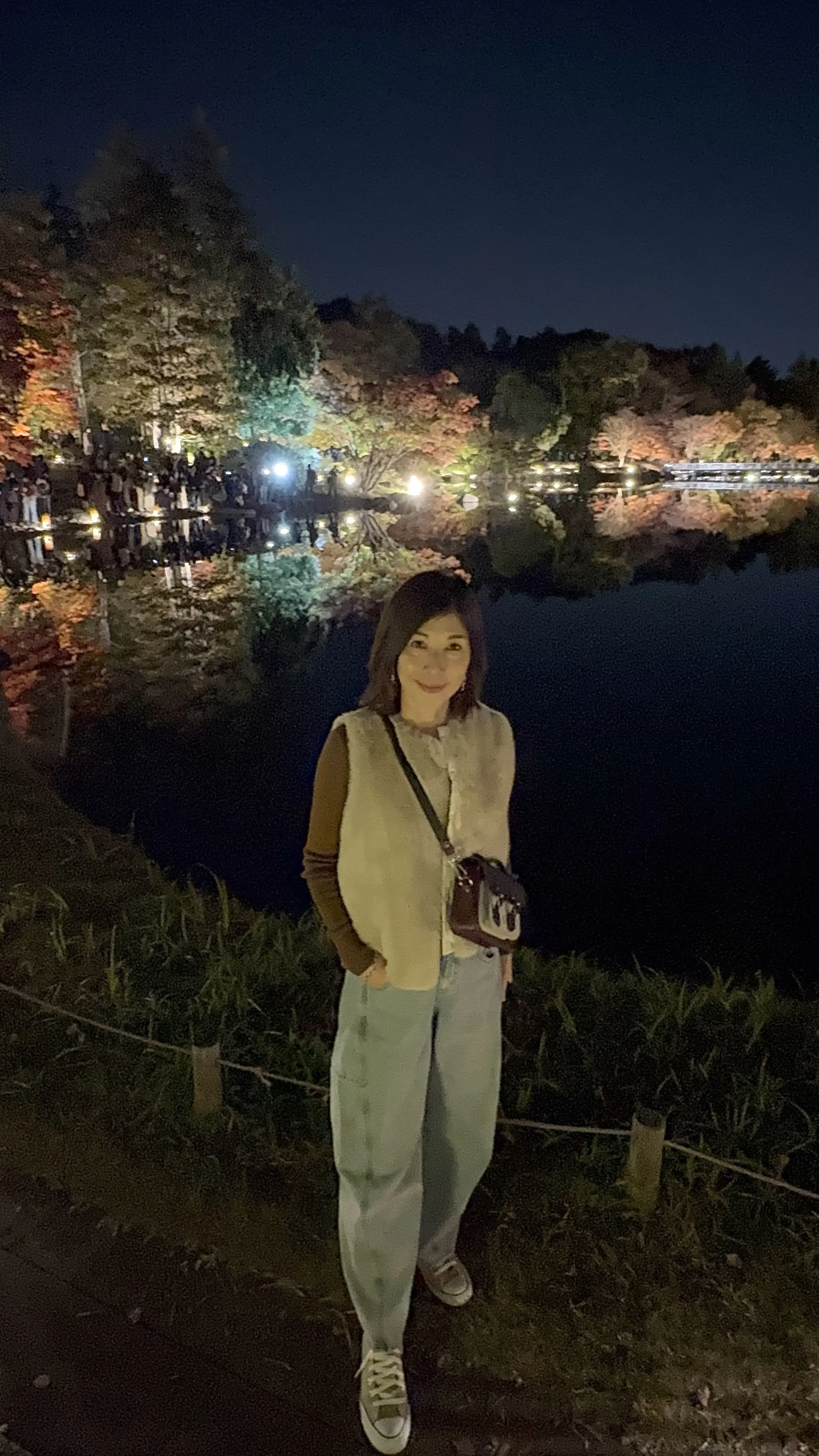 秋の夜散歩は最高に美しい景色でした。_1_5