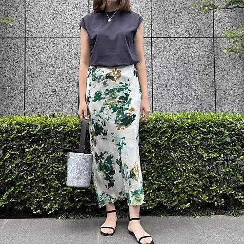 【50代 Tシャツ】気温28度、50代に似合うTシャツ10コーデ_1_6