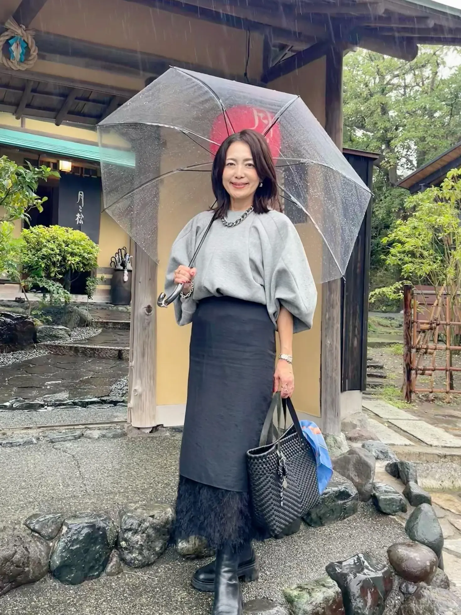 小雨降る鎌倉。からすみ蕎麦と和栗のパフェに舌鼓_1_16
