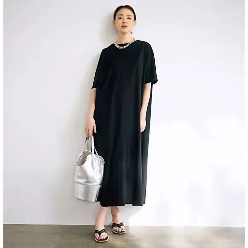 ESLOW×eclat 【別注】ブラキャミつきワンピース ￥28,600