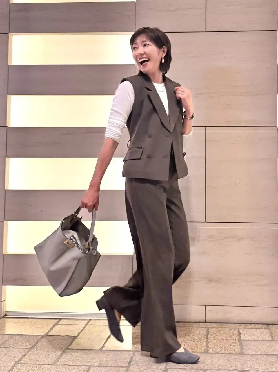 【50代「ユニクロ・GU」秋冬コーデ】インナーやダウンなど、季節の移り変わりを助けてくれるアイテムが人気！_1_13