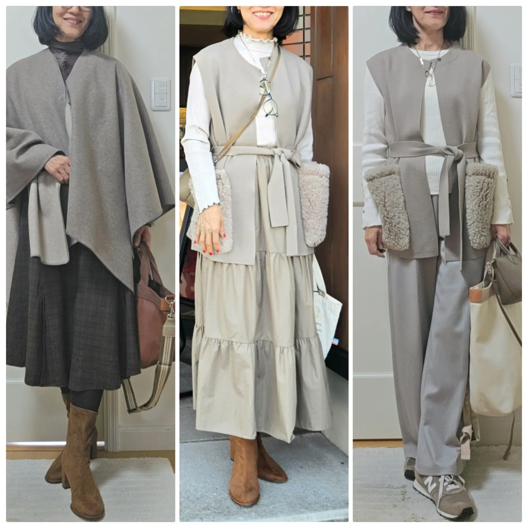 コーディネートで振り返る11月～旅も日常もニュアンスカラーで楽しむ11月の私～_1_22