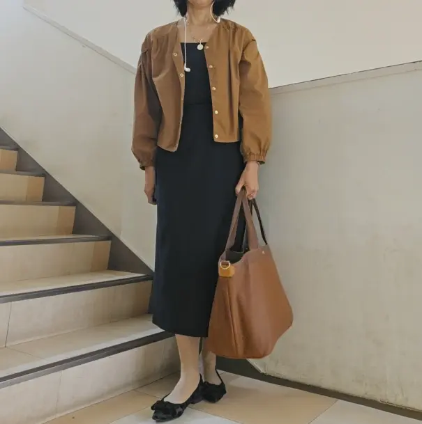 コーディネートで振り返る9月〜残暑は夏服+秋色で_1_3