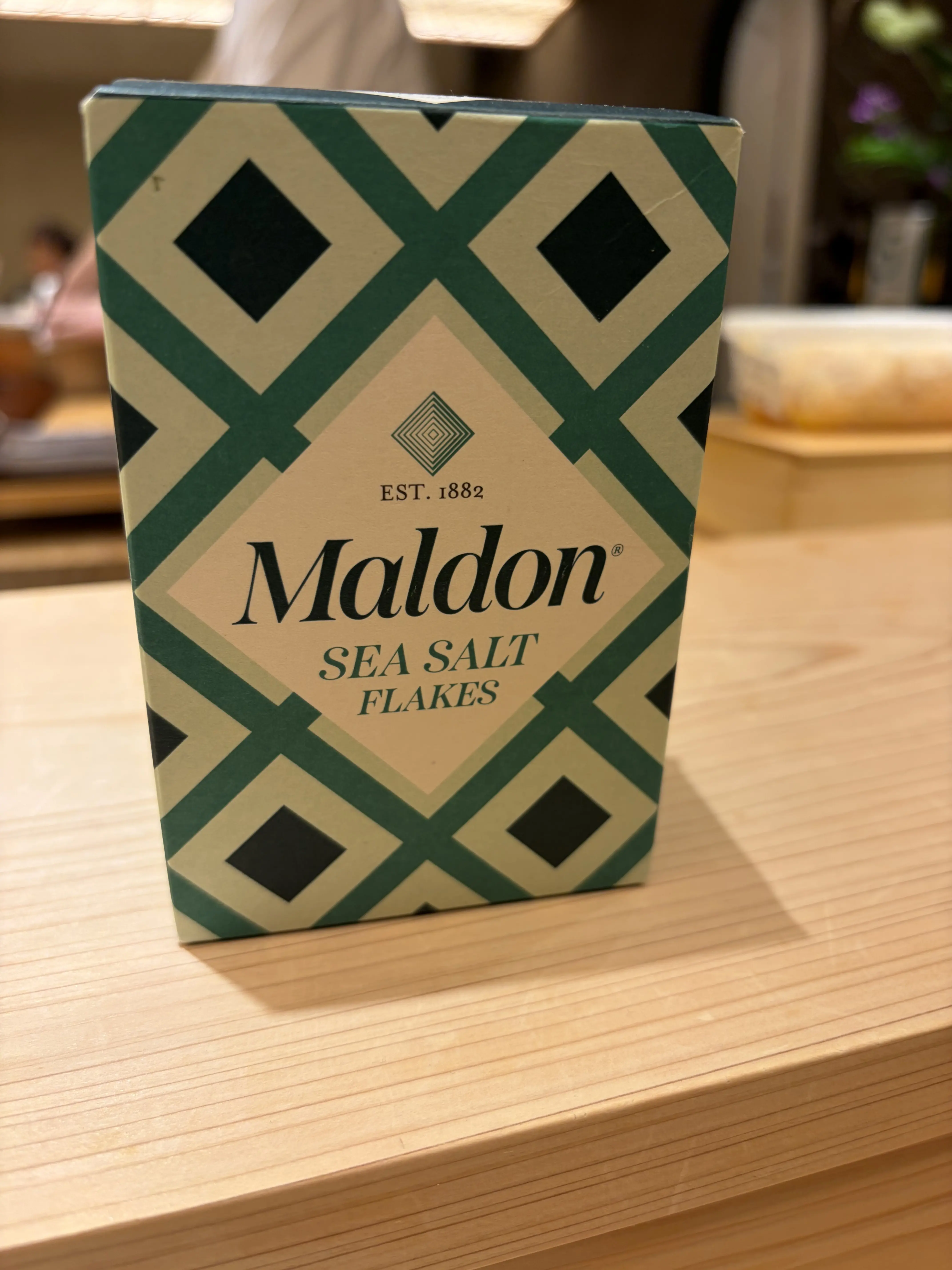 寿司に使用しているイギリス　マルドンの塩