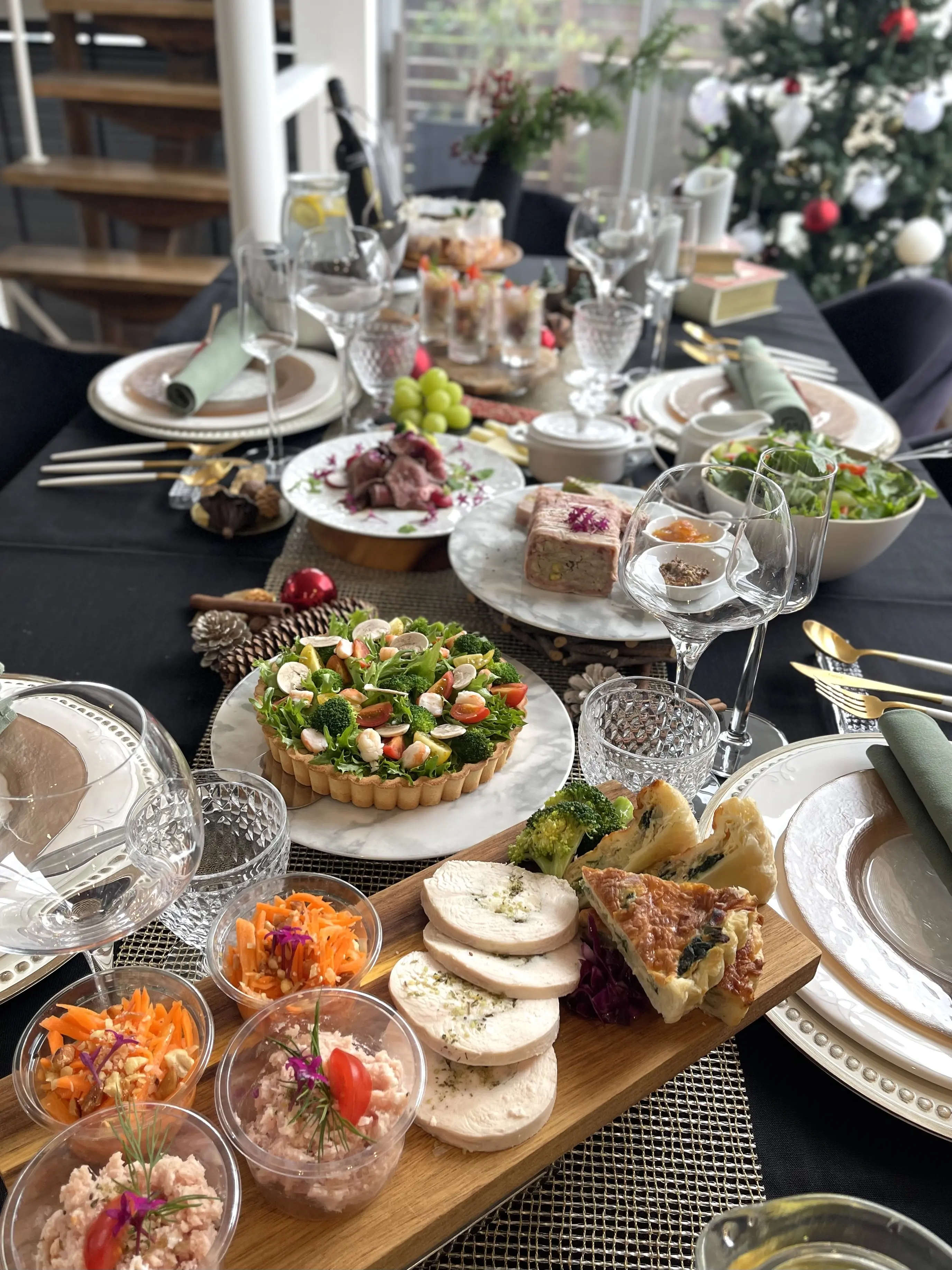 クリスマスの定番コーデでホームパーティー🎄_1_21