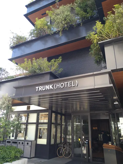 TRUNK (HOTEL)外観、入口