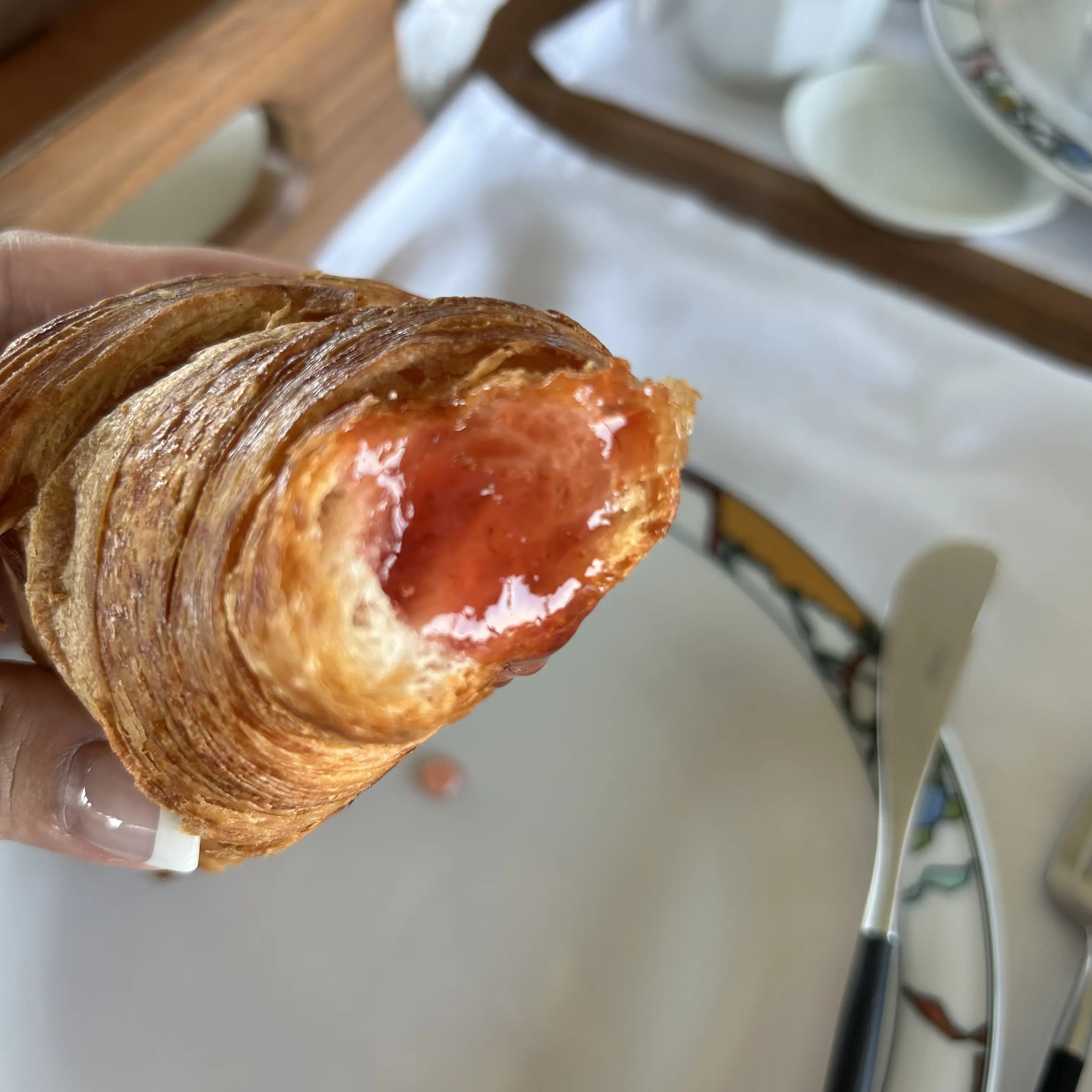 世界一の朝食　クロワッサン