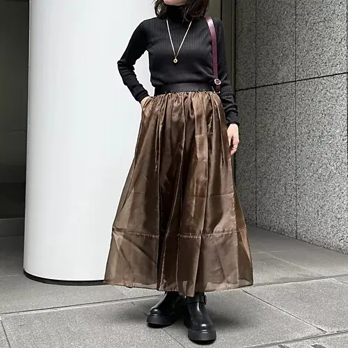 【50代秋コーデ】気温26度の服装。肌寒い季節の気温別コーデ25選_1_22