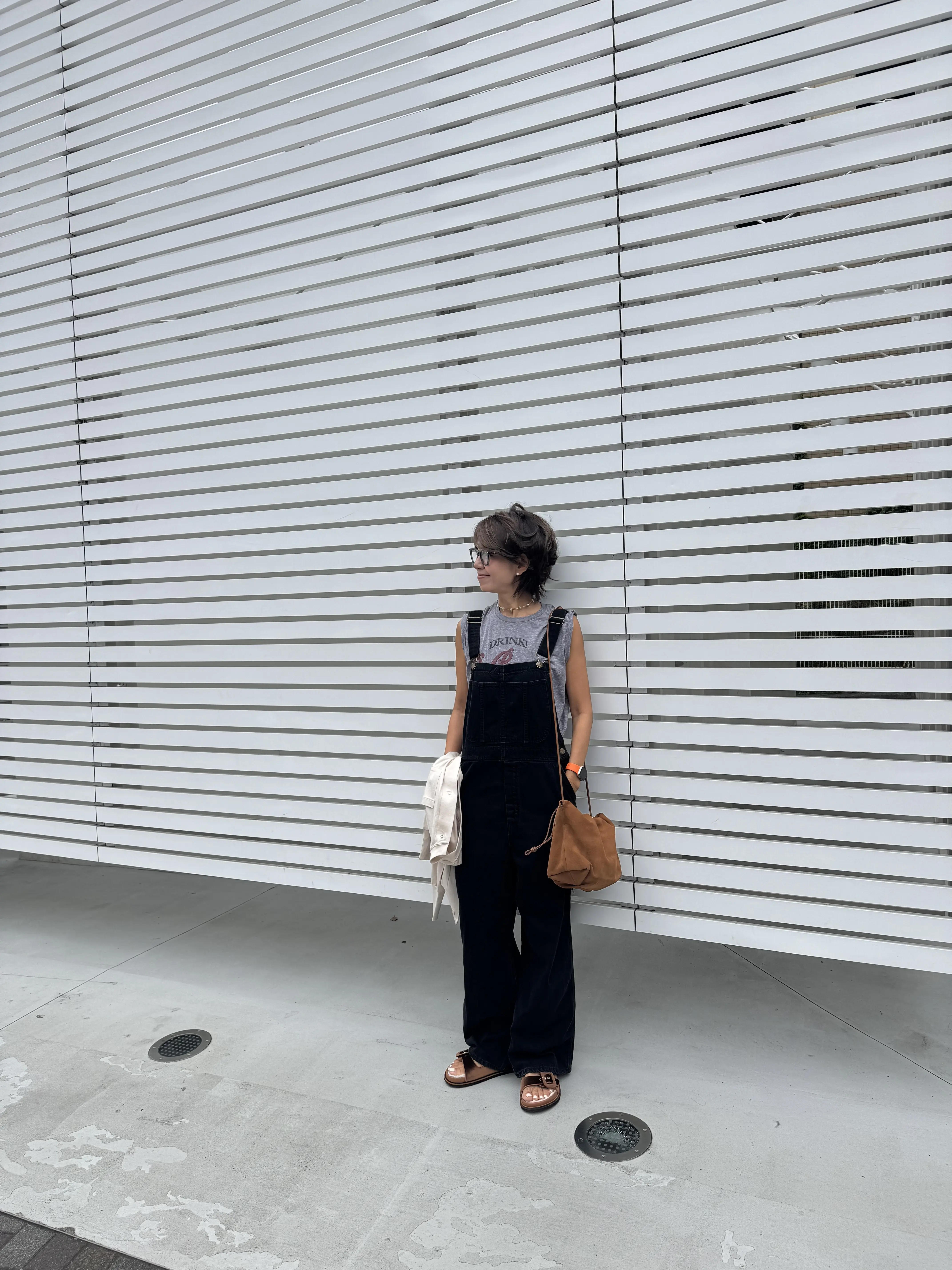 大人スタイルのサロペットstyle_1_1