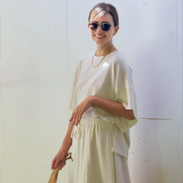 ワンピースか感覚で着映え！remalon セットアップオシャレなマダムになれる 