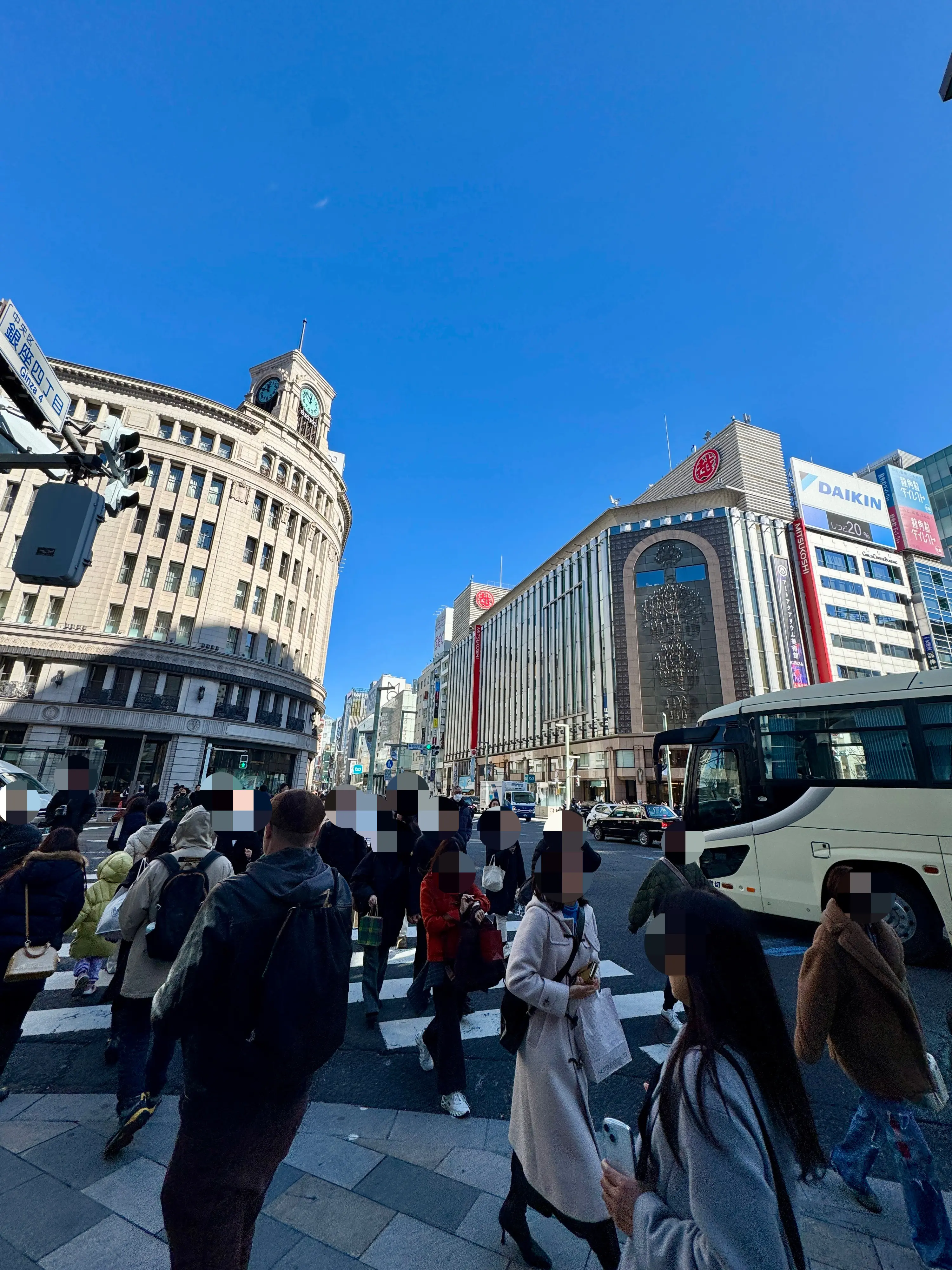 銀座四丁目交差点