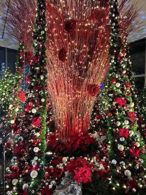 グランドハイアット東京のクリスマスツリー
