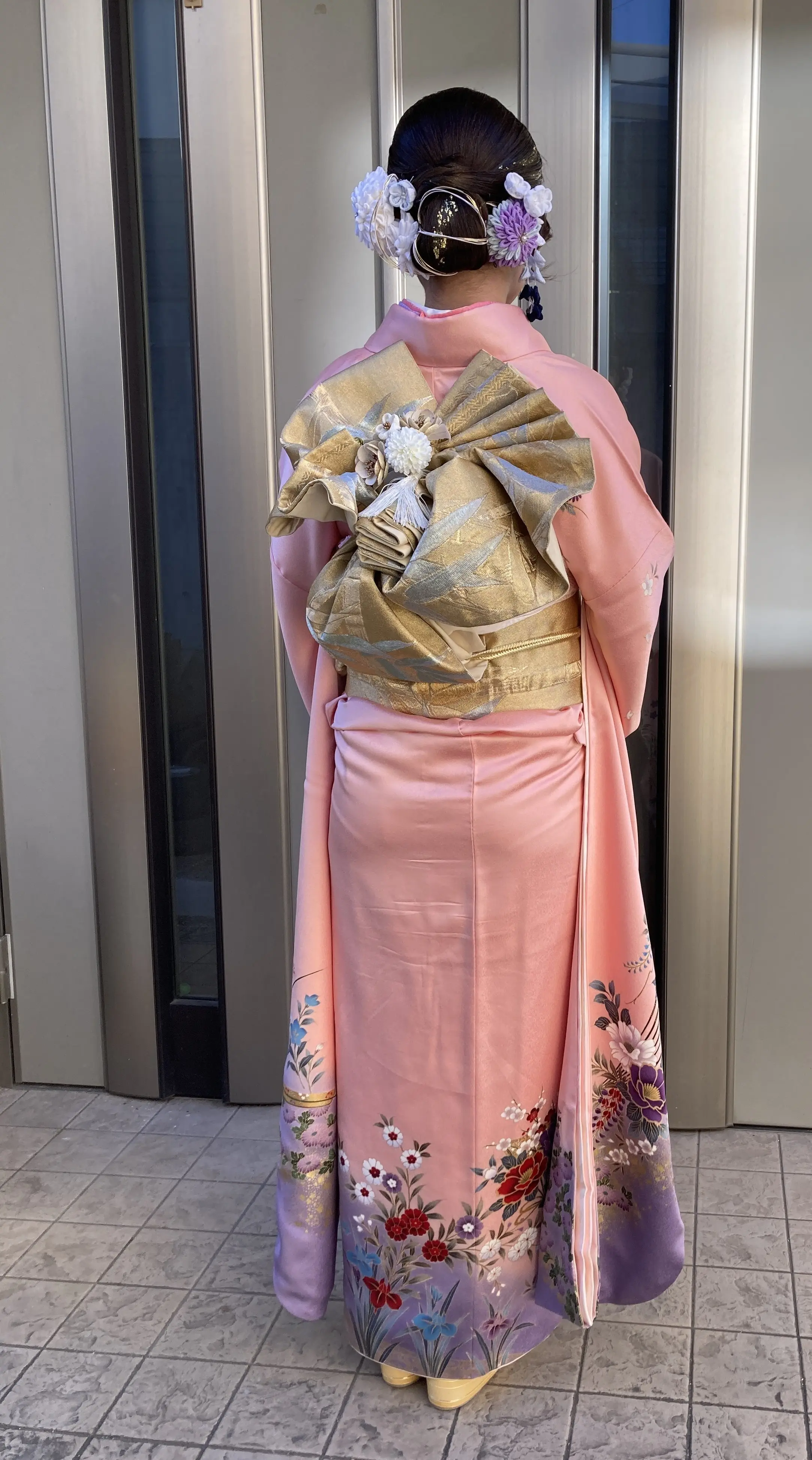 ママ振袖で成人式　_1_3