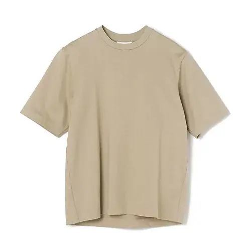 【CINOH×eclat】コンパクトTシャツ×リネンラップ風スカート