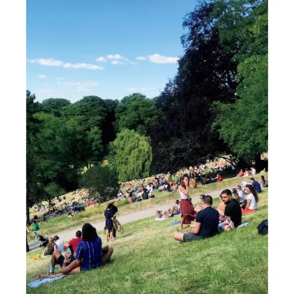 再開した公園はピクニックや読書を楽しむパリジャンで大にぎわい