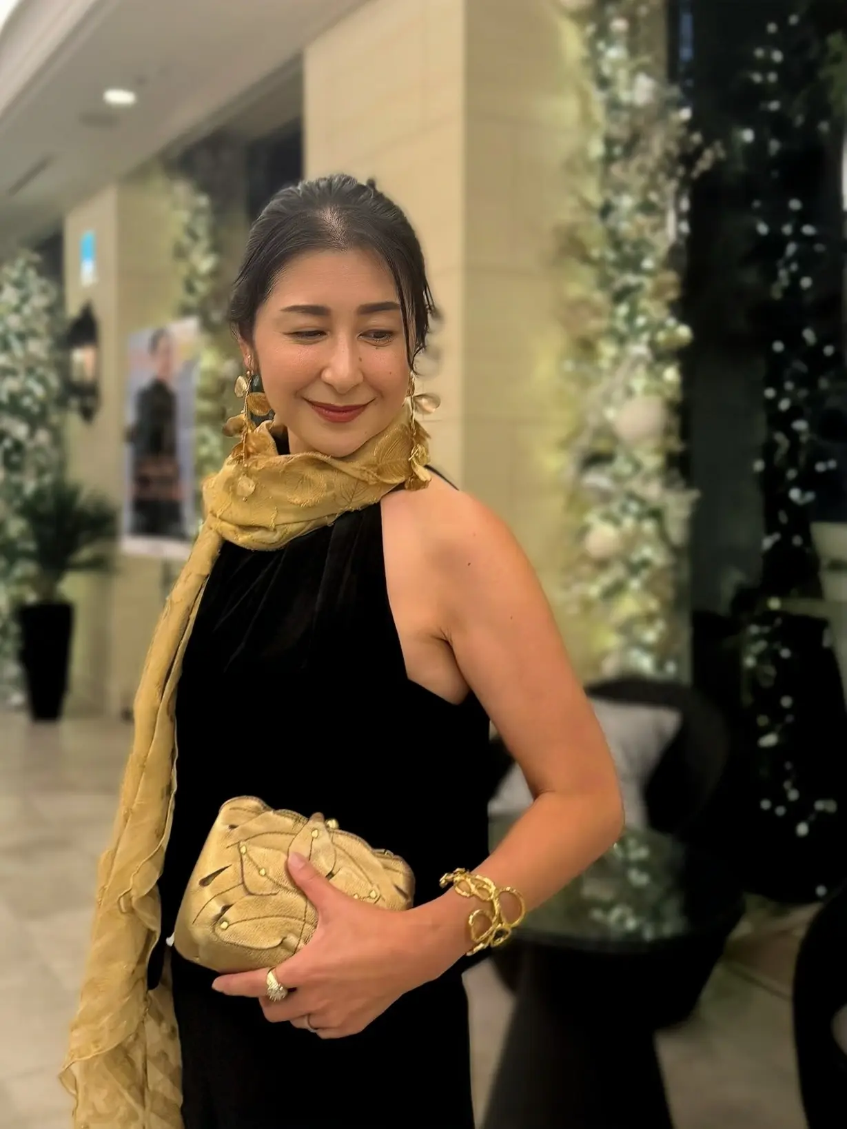 ブラックコーディネートでソワレ・ドゥ・エクラ 2025へ_1_6