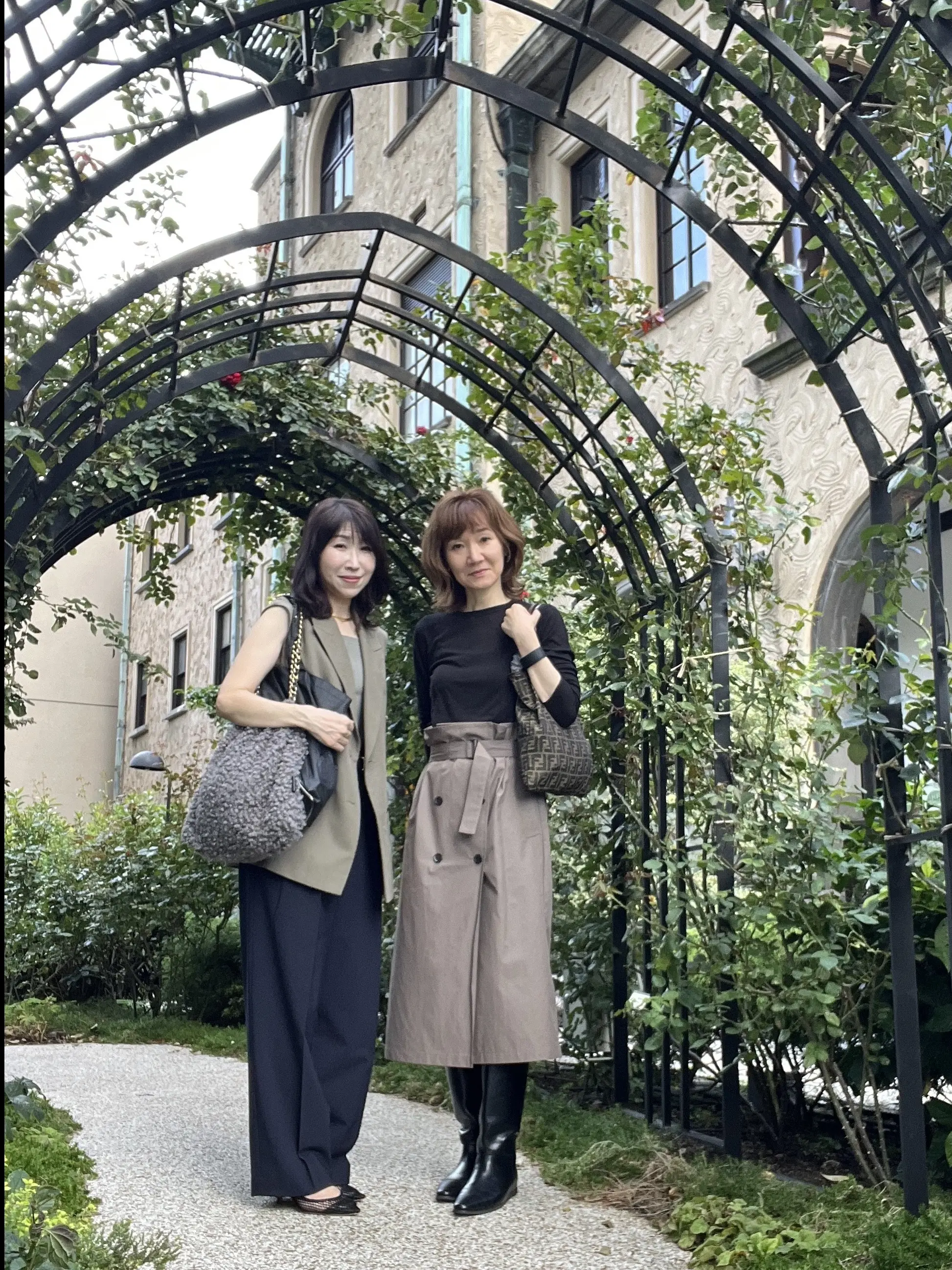 ジャスミンさんとの久々ランチ♪GUプチプラコーデ➕ブーツで永田町へ。_1_13