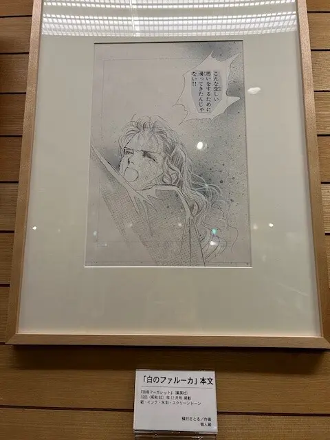 東京・弥生美術館で開催中の槇村さとる展 展示風景
