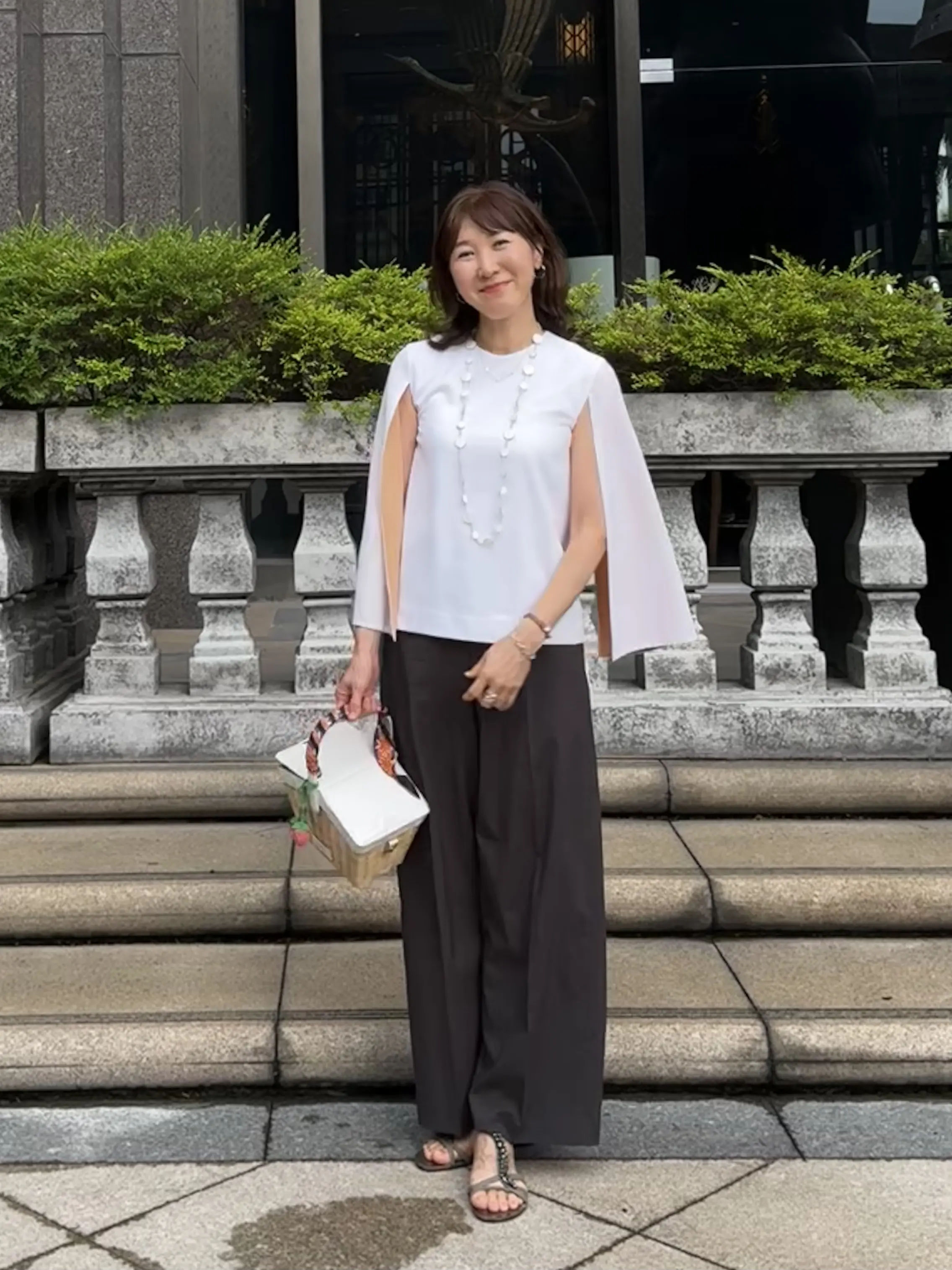 UNIQLOワイドパンツ