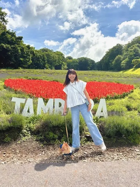 白シャツとデニムでラベンダー畑へ♪_1_3