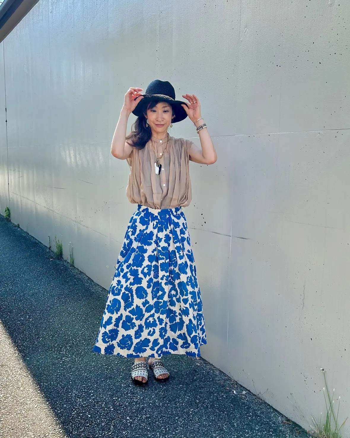 夏はプリントスカートで鮮やかに!_1_3