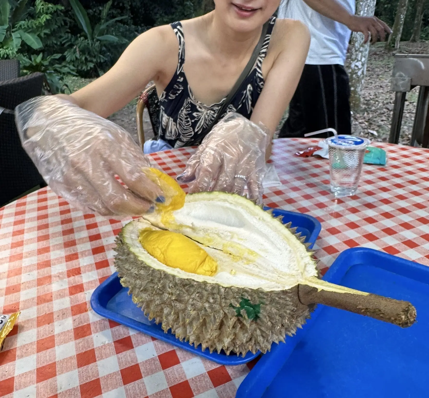 手づかみ　ドリアン