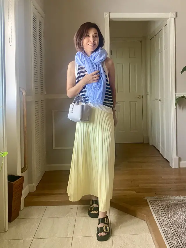 夏のボーダートップス_1_1