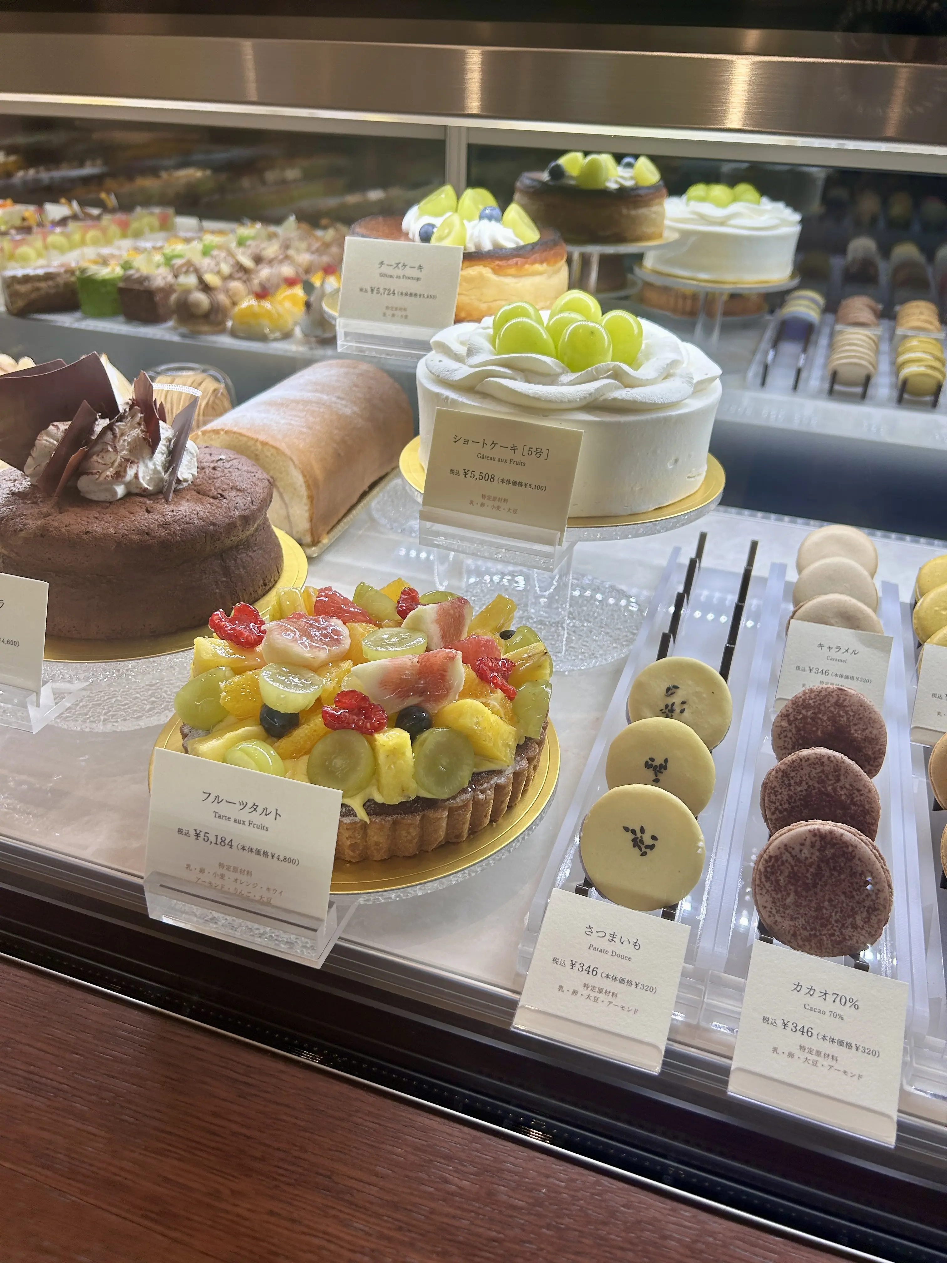 美しく美味しそうなケーキ