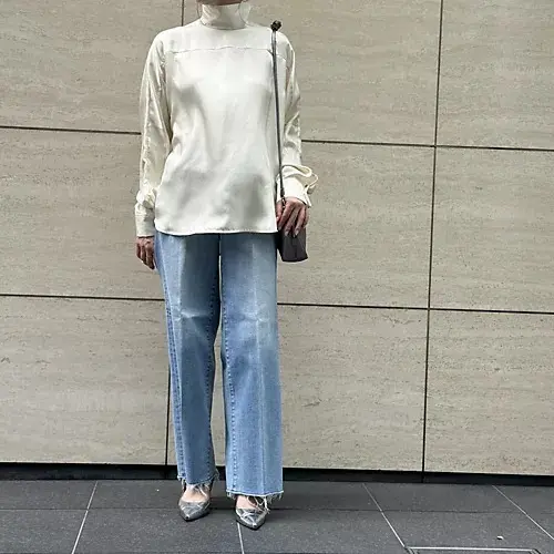 【50代秋コーデ】気温26度の服装。肌寒い季節の気温別コーデ25選_1_17
