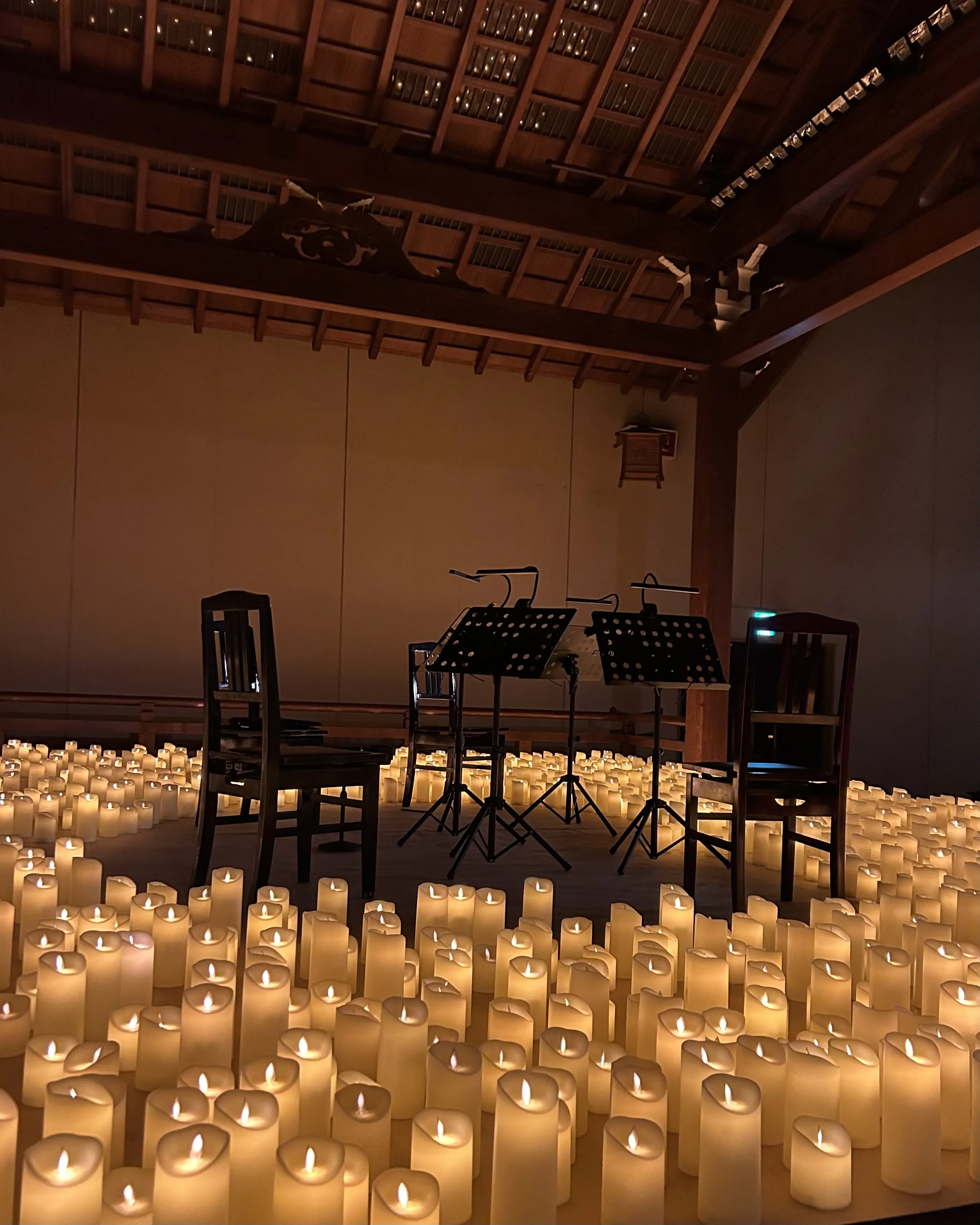 あったかマフラーを纏ってキャンドルコンサートへ🎵✨_1_5