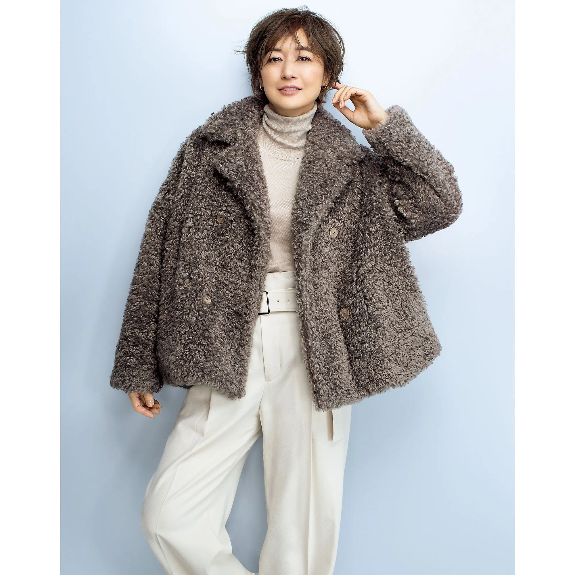 MARNI】マルニ（40）ショートコート ファー 羊革 - dzhistory.com