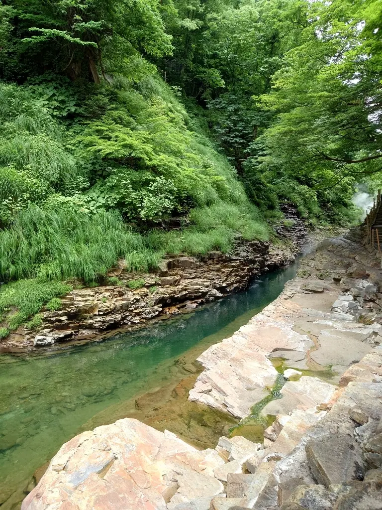 小安峡大噴湯②