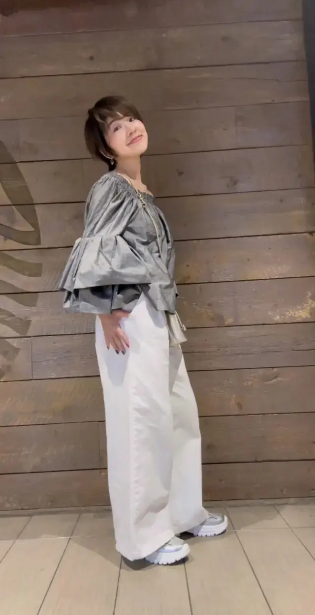ZARA ワイドデニム