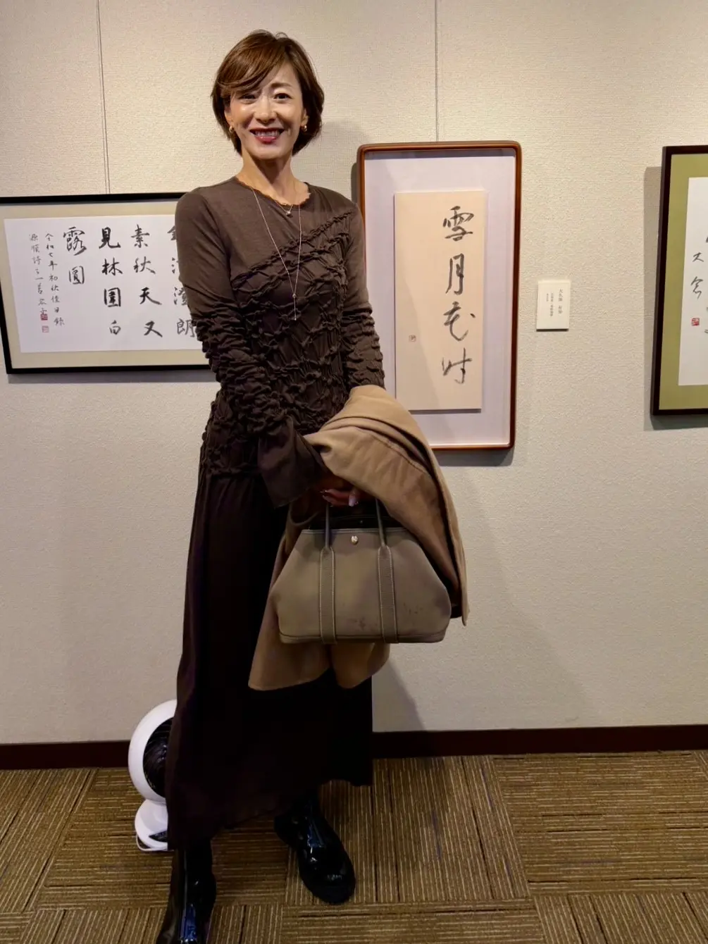 ZARAのワンピースで芸術の秋を満喫！「書道」と「いけばな」から感じる日本の美_1_5