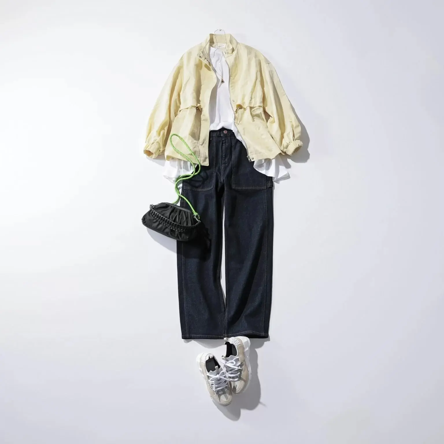 【50代 パンツコーデ】 あなたは美脚派？ラクチン派？大人の旬デニム3選_1_12