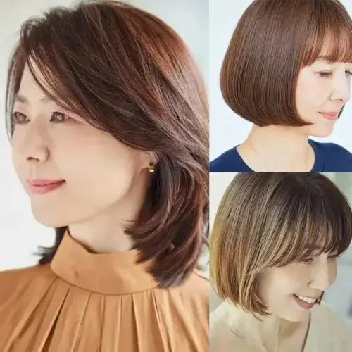 【50代に人気のヘアスタイル・髪型カタログ】手入れが楽でおばさんぽくならない！ショート・ボブ・ミディアム・ロング別