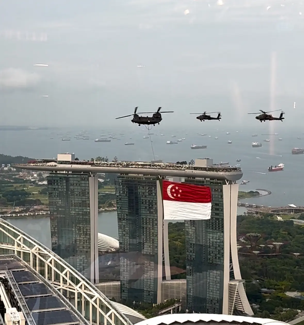 シンガポール軍の航空ショウ