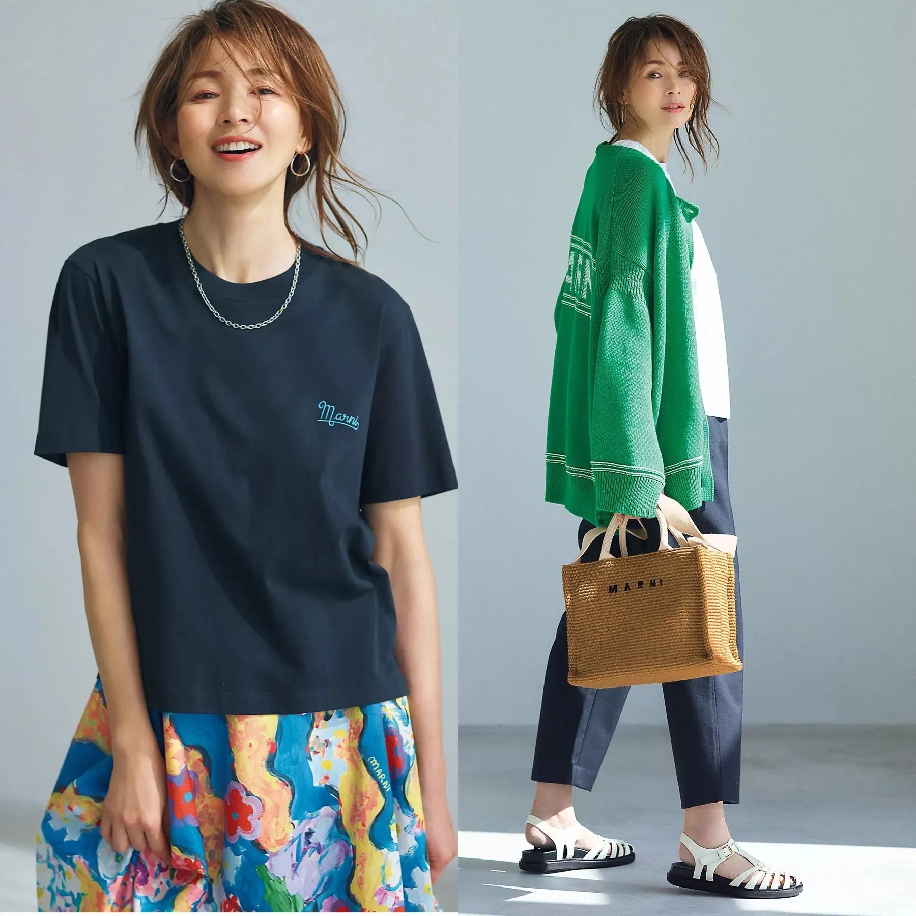 HAPPYを運んでくる「MARNI」の服と小物たちまとめ | Web eclat | 50代
