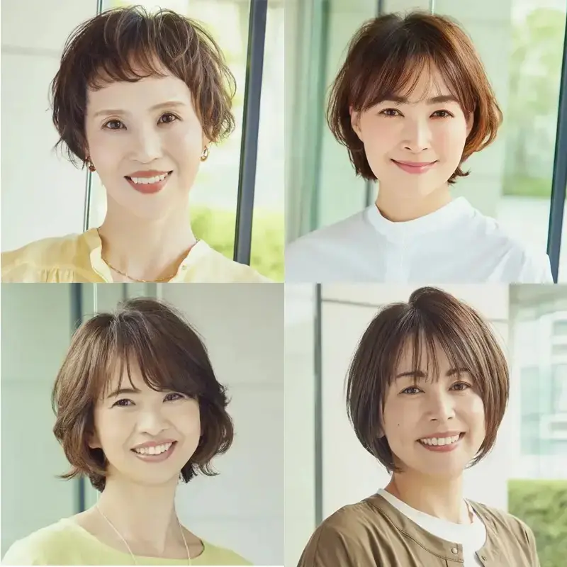 40代50代の髪型・ヘアスタイルカタログ【ショート・ボブ・ミディアム・ロング別】おばさんぽくならずに若見えがかなう！