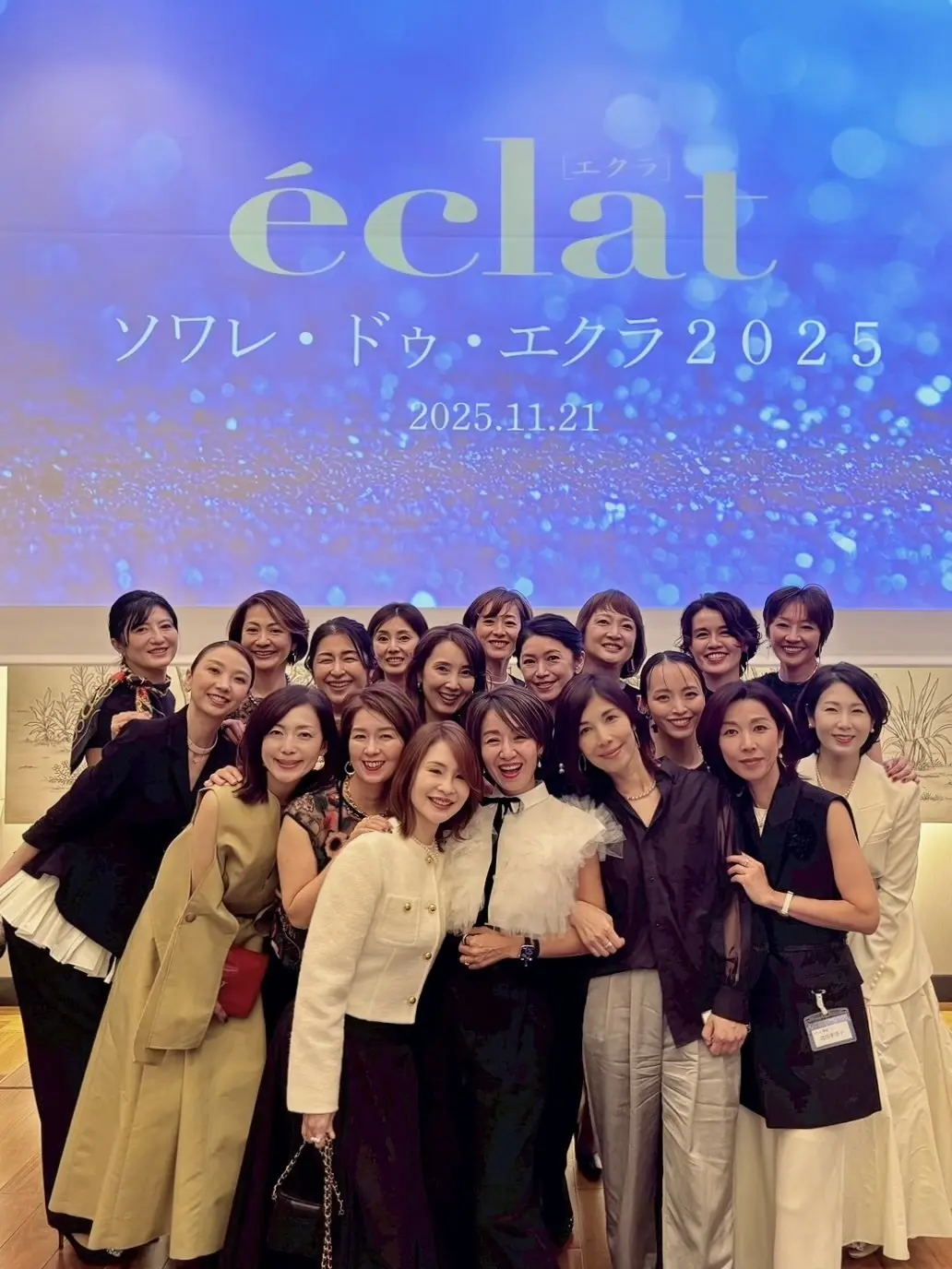 ブラックコーディネートでソワレ・ドゥ・エクラ 2025へ_1_29