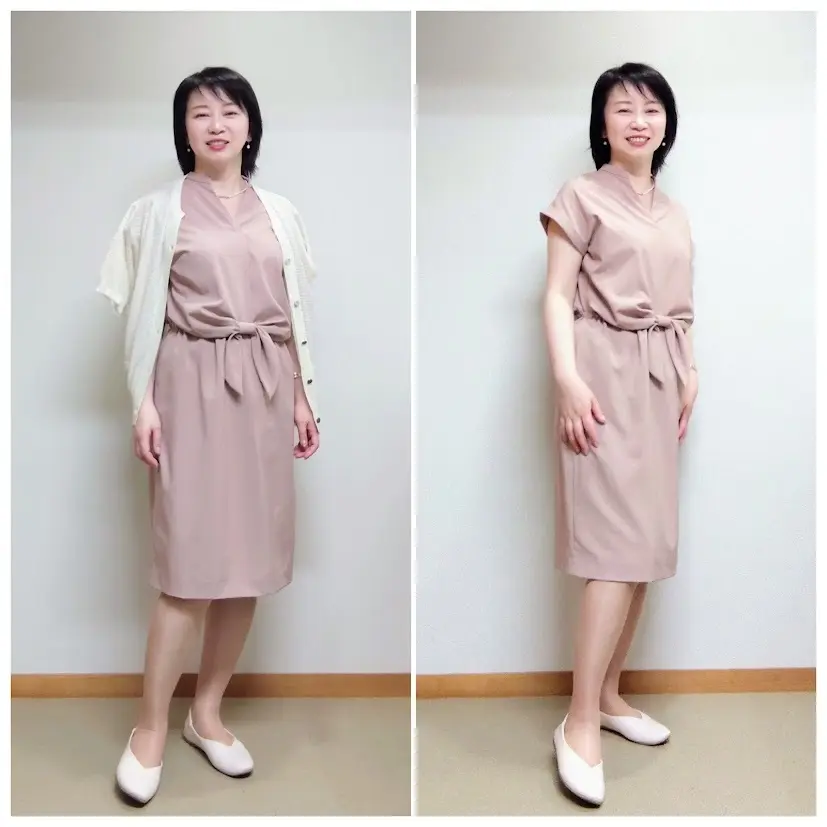 7月後半。アラフィフ秘書お仕事每日服_1_3