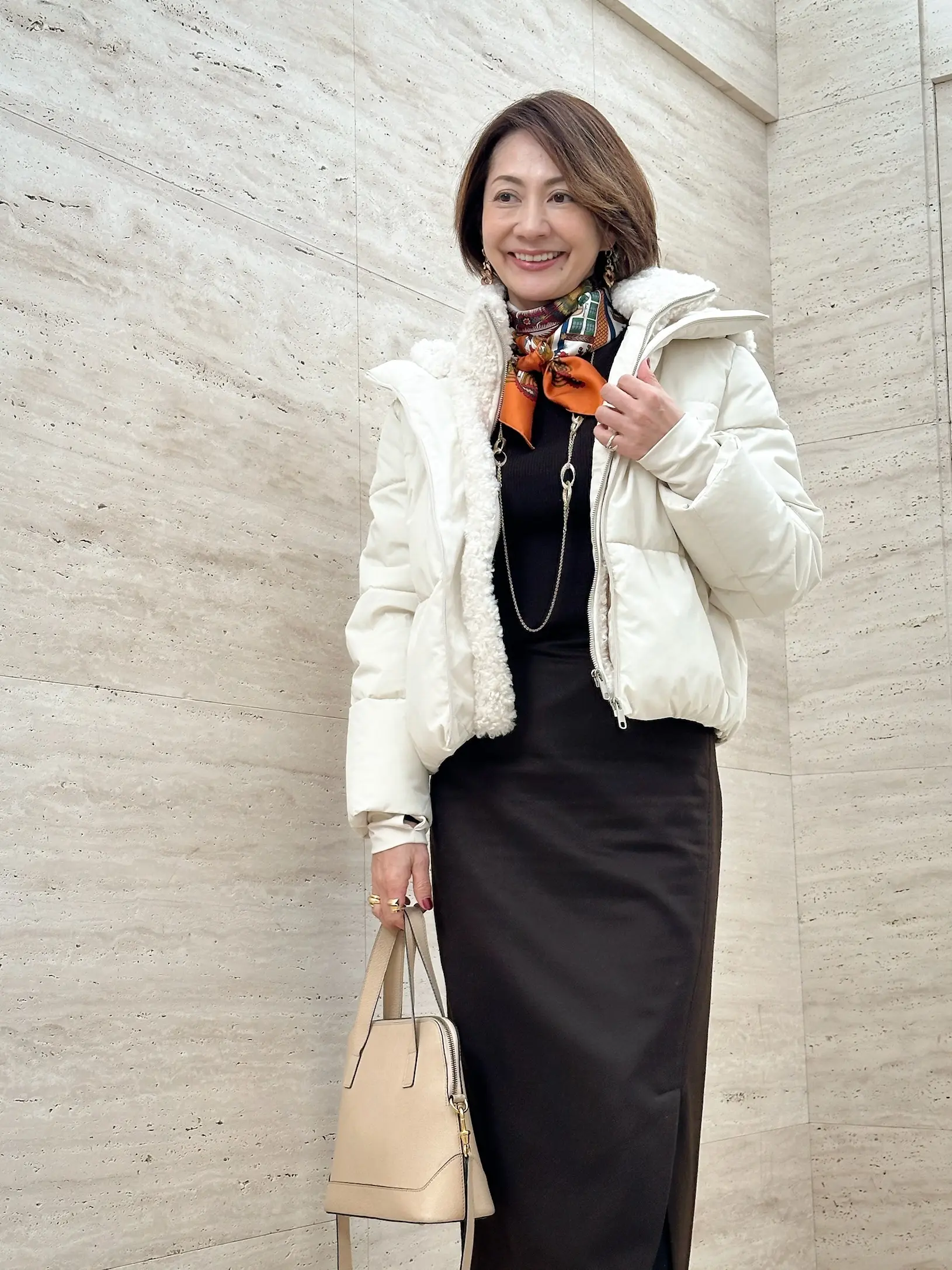 ZARAのダウンで冬のあったかコーデ_1_11